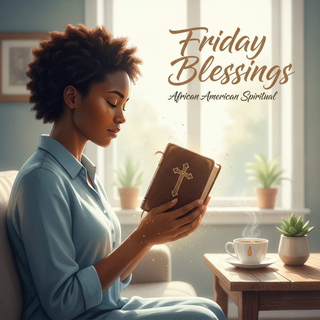 African American spiritual Friday blessings
