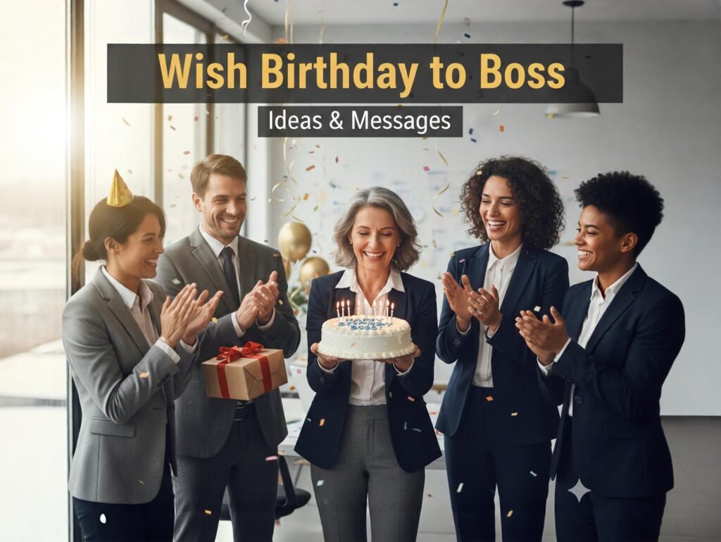 Wish Birthday to Boss